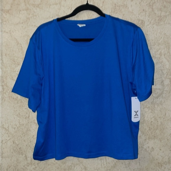 Xersion Womens Everyday Crew Neck Short Sleeve T-Shirt - Picture 2 of 6